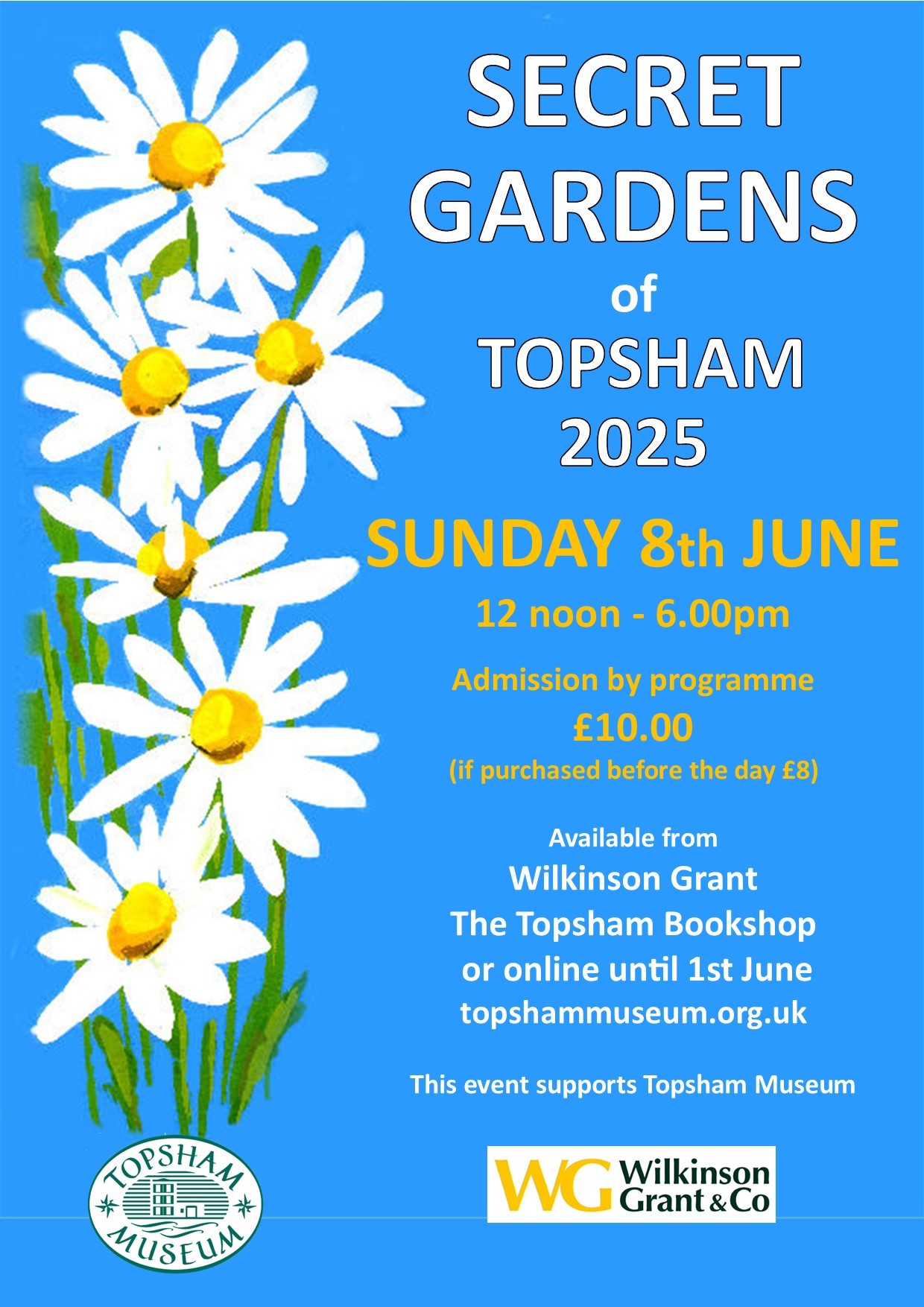 Secret Gardens of Topsham 2025 - Love Topsham