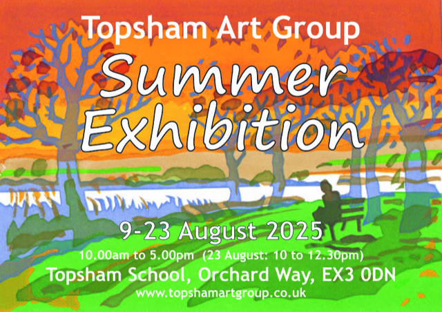 Topsham Art Group Summer Exhibition Poster